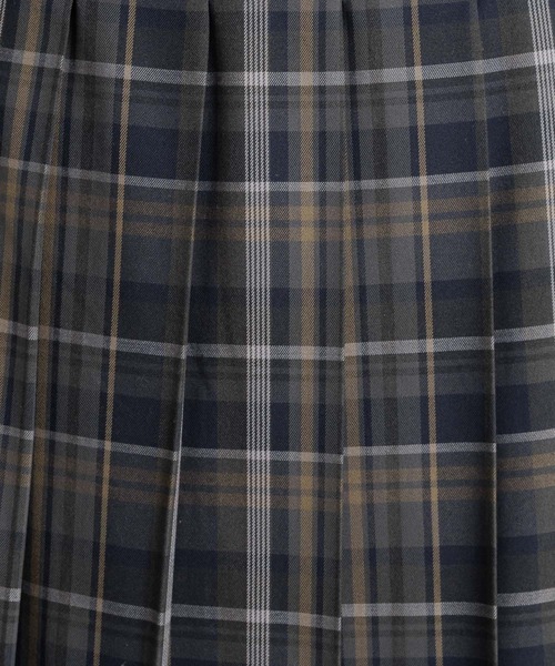 studio CLIP（スタディオクリップ）の「チェックプリーツスカート（スカート・レディース・ブラウン/グリーン/チャコール・MEDIUM/LARGE）」の16枚目の写真