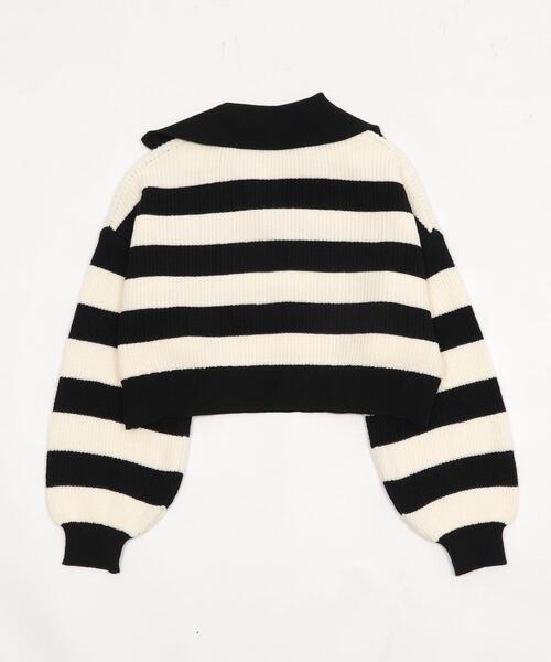 WEGO（ウィゴー）の「WEGO/ハーフジップニットプルオーバー（ニット/セーター・レディース・ホワイト系その他5・FREE）」の22枚目の写真