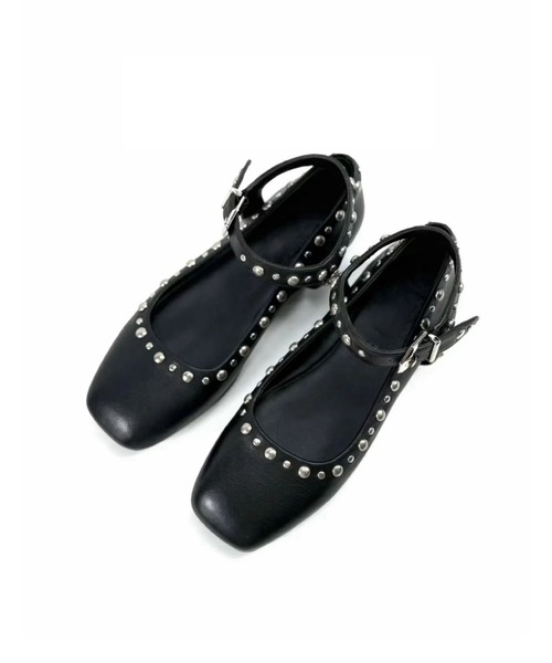 セール】スタッズメリージェーンパンプス（パンプス）｜JUST ABOUT