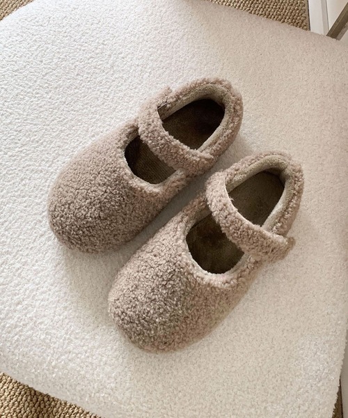 aimoha（アイモハ）の「【aimoha-KIDS-】キッズ もこもこシューズ (AW)（バレエシューズ・キッズ・ライトベージュ/ブラウン/ベージュ・15.0cm/16.0cm/17.0cm/18.0cm/19.0cm/19.5cm/20.5cm/21.5cm/22.0cm/22.5cm/23.0cm）」の22枚目の写真