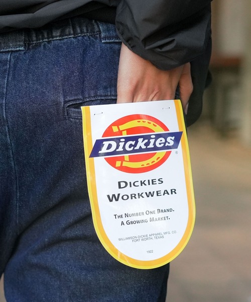 Dickies（ディッキーズ）の「【DICKIES/ディッキーズ】TCツイル デニム ワイドイージーパンツ（その他パンツ・メンズ・スミクロ/インディゴブルー/ブラック・X-LARGE/MEDIUM/LARGE）」の3枚目の写真