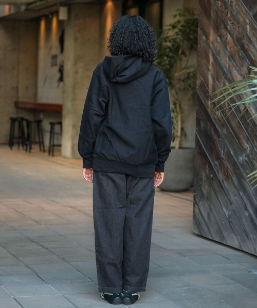 Dickies（ディッキーズ）の「【DICKIES/ディッキーズ】TCツイル デニム ワイドイージーパンツ（その他パンツ・メンズ・スミクロ/インディゴブルー/ブラック・X-LARGE/MEDIUM/LARGE）」の15枚目の写真