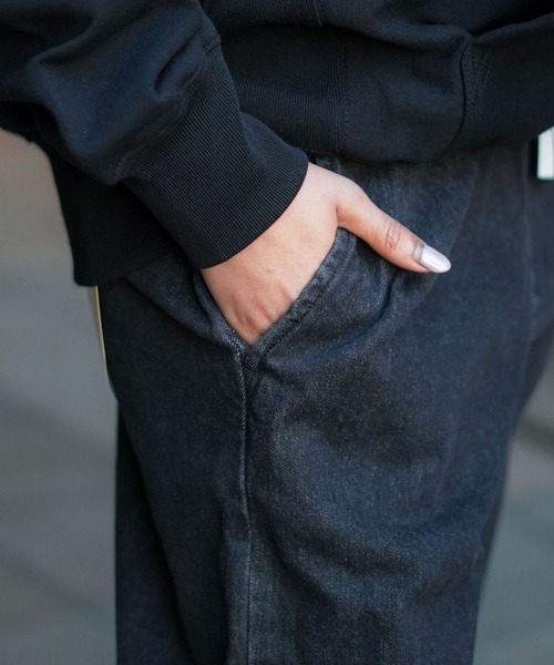 Dickies（ディッキーズ）の「【DICKIES/ディッキーズ】TCツイル デニム ワイドイージーパンツ（その他パンツ・メンズ・スミクロ/インディゴブルー/ブラック・X-LARGE/MEDIUM/LARGE）」の11枚目の写真