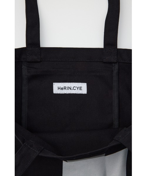 HeRIN.CYE（ヘリンドットサイ）の「Big tote bag　　ビッグトートバッグ（トートバッグ・レディース・グレー/ブラック/ピンク・FREE）」の10枚目の写真