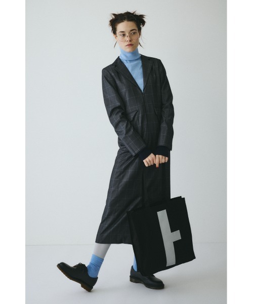 HeRIN.CYE（ヘリンドットサイ）の「Big tote bag　　ビッグトートバッグ（トートバッグ・レディース・グレー/ブラック/ピンク・FREE）」の16枚目の写真