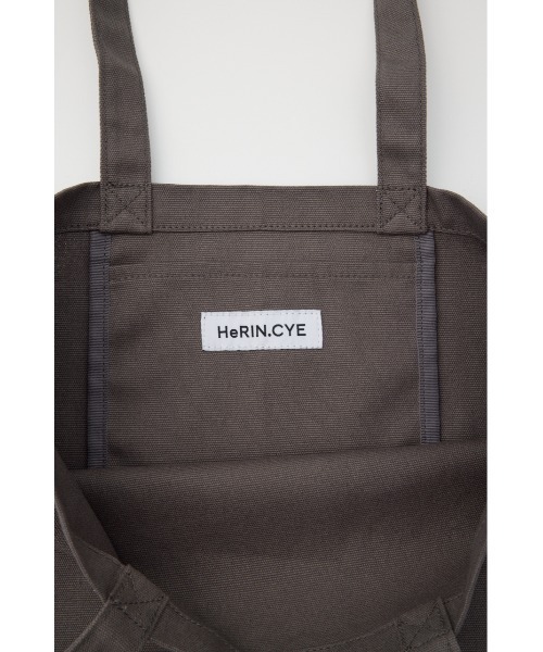 HeRIN.CYE（ヘリンドットサイ）の「Big tote bag　　ビッグトートバッグ（トートバッグ・レディース・グレー/ブラック/ピンク・FREE）」の21枚目の写真
