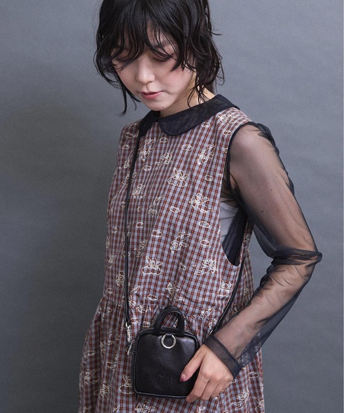 I am I in fact...（アイアムアイインファクト）の「_ICY MINI POUCH BAG（ショルダーバッグ・レディース・ブラック・FREE）」の10枚目の写真