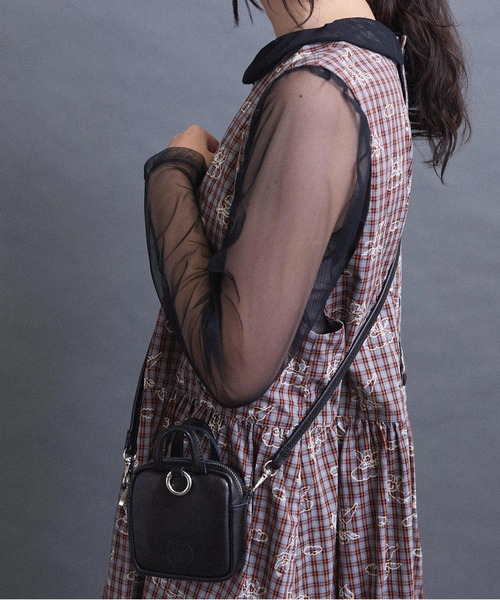 I am I in fact...（アイアムアイインファクト）の「_ICY MINI POUCH BAG（ショルダーバッグ・レディース・ブラック・FREE）」の11枚目の写真