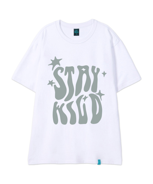 ASTRAL PROJECTION（アストラルプロジェクション）の「[ステイワイルド]コットンルーズフィット半袖Tシャツ_ホワイト（Tシャツ/カットソー・メンズ・その他・LARGE/MEDIUM/X-LARGE/XX-LARGE）」の2枚目の写真
