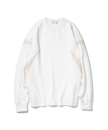 ソンワッフルロングTシャツ MSTLS001-WT