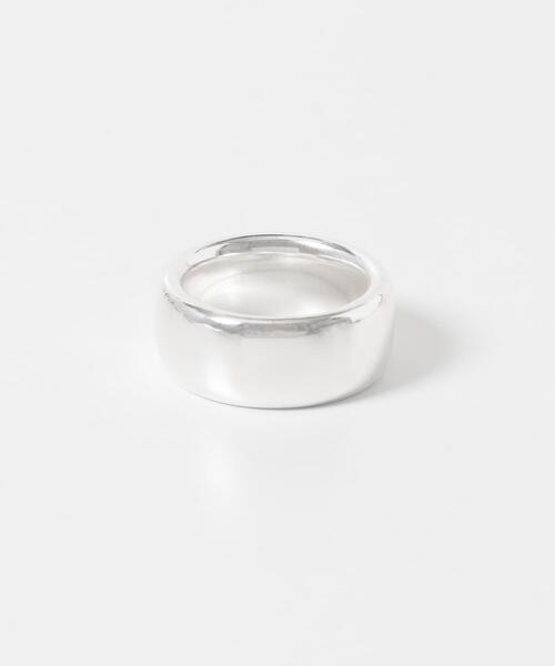 URBAN RESEARCH（アーバンリサーチ）の「decor『デコール』　Wide ring（リング・レディース・シルバー・12）」の4枚目の写真
