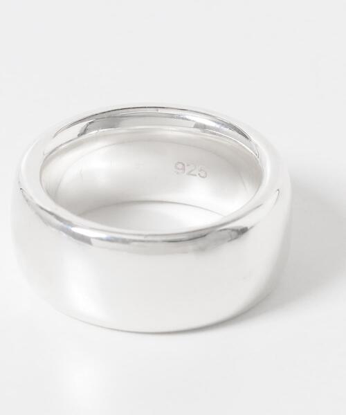 URBAN RESEARCH（アーバンリサーチ）の「decor『デコール』　Wide ring（リング・レディース・シルバー・12）」の5枚目の写真
