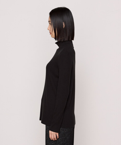 COMME CA(コムサ)の「〔 Sサイズ 〕 ラグウォームリブニット ハイネックプルオーバー(Tシャツ/カットソー・レディース・ライトグレー/ブラック/ブルー/グレー/オフホワイト・5号)」の13枚目の写真