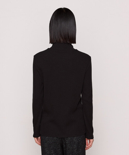 COMME CA(コムサ)の「〔 Sサイズ 〕 ラグウォームリブニット ハイネックプルオーバー(Tシャツ/カットソー・レディース・ライトグレー/ブラック/ブルー/グレー/オフホワイト・5号)」の14枚目の写真