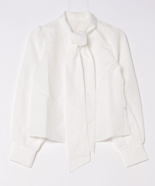 one way（ワンウェイ）の「ボウタイブラウス（シャツ/ブラウス・レディース・ブルー/ホワイト・FREE）」の19枚目の写真