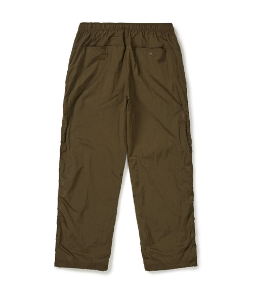 MMLG（エムエムエルジー）の「[Mmlg] STAFF NYLON REGULAR PANTS (BROWN)（スウェットパンツ・レディース・その他・LARGE/SMALL/MEDIUM）」の2枚目の写真