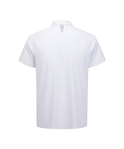 ANEW GOLF(アニューゴルフ)の「MEN SM BLACK FINISH JACQUARD SHORT T-SHIRT_WH(Tシャツ/カットソー・メンズ・その他・XXX-LARGE/XX-LARGE/X-LARGE/LARGE/MEDIUM)」の2枚目の写真