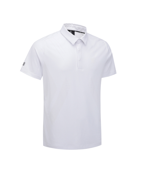 ANEW GOLF(アニューゴルフ)の「MEN SM BLACK FINISH JACQUARD SHORT T-SHIRT_WH(Tシャツ/カットソー・メンズ・その他・XXX-LARGE/XX-LARGE/X-LARGE/LARGE/MEDIUM)」の4枚目の写真
