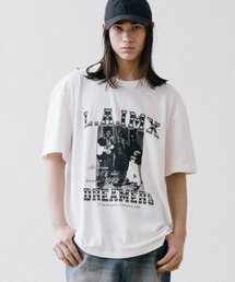 I.M.X ボーイバンドTシャツ_ホワイト