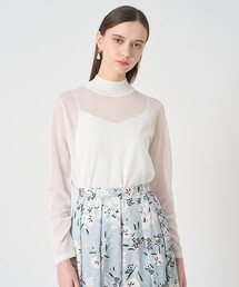 シアーハイネック プルオーバー