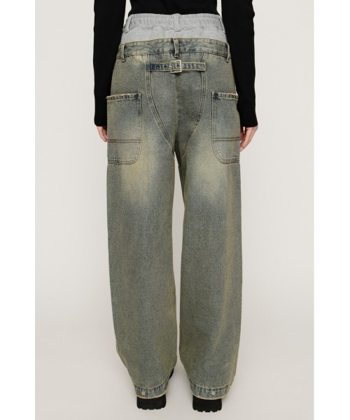 SLY LAYERED WAIST DOCKING PT レイヤード ウエスト LAYERED WAIST DOCKING PT レイヤード ウエスト ドッキング パンツ