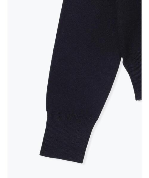 Te chichi（テチチ）の「ラメフェザーデコラカラーニット（ニット/セーター・レディース・ブラック/グレー/ネイビー・F）」の8枚目の写真