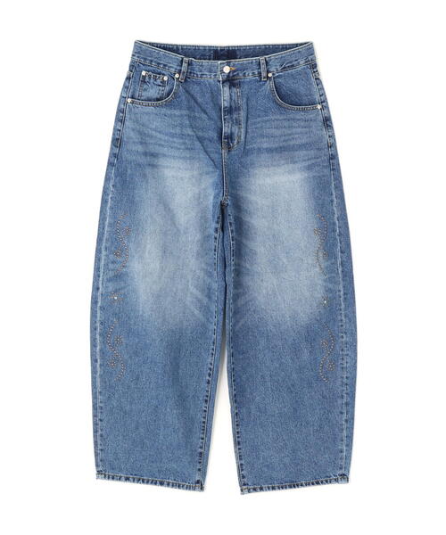 SIS(エスアイエス)の「SIS/エスアイエス/Studs Denim Pants(デニムパンツ・レディース・ブルー/ブラック・L/M)」の16枚目の写真