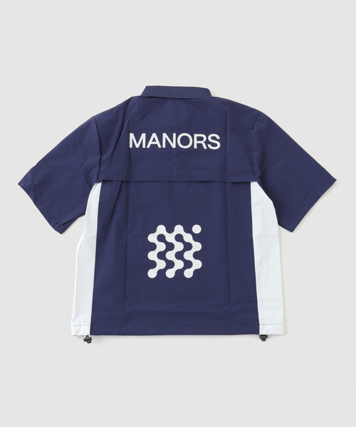 EDIFICE（エディフィス）の「MANORS GOL（マナーズゴルフ） Shooter Shirt SMTHLNK - M-25SSSHOOT（ポロシャツ・メンズ・ネイビー・X-LARGE/LARGE/MEDIUM）」の2枚目の写真