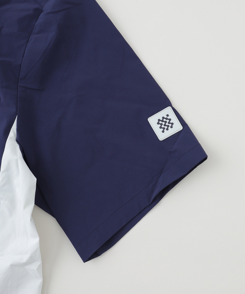 EDIFICE（エディフィス）の「MANORS GOL（マナーズゴルフ） Shooter Shirt SMTHLNK - M-25SSSHOOT（ポロシャツ・メンズ・ネイビー・X-LARGE/LARGE/MEDIUM）」の4枚目の写真