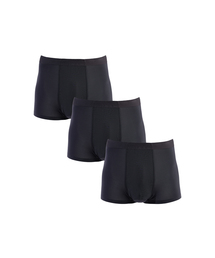 IL-O-GONG-CHIL（イルオゴンチル）の「[3PACK] 1507 ベーシックシームレスバンディングドローズ - チャコール（ボクサーパンツ）」