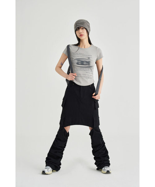 AEIAEIAE（エイエイエ）の「スカートパンツ [ブラック]（その他パンツ・レディース・その他・1/2）」の3枚目の写真
