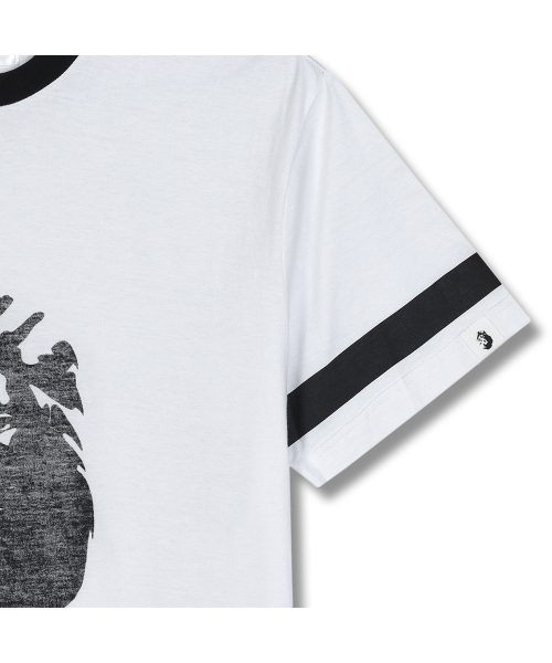 AOG PROJECT（エイオージープロジェクト）の「ライオンプリントTシャツ（ホワイト）（Tシャツ/カットソー・レディース・ホワイト・MEDIUM/LARGE/X-LARGE）」の10枚目の写真