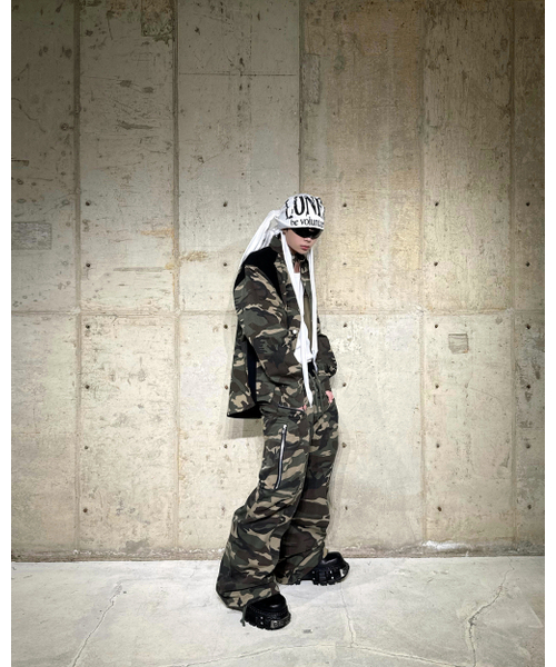 ROARINGRAD（ロアリングラド）の「トライバルオーバーシャツカモフラージュ（シャツ/ブラウス・レディース・その他・LARGE/MEDIUM）」の5枚目の写真
