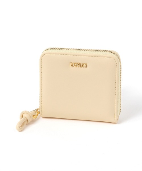 BAYFLOW(ベイフロー)の「ノットハンドルファスナーウォレット(財布・レディース・ブラック/キャメル/クリーム・FREE)」の6枚目の写真