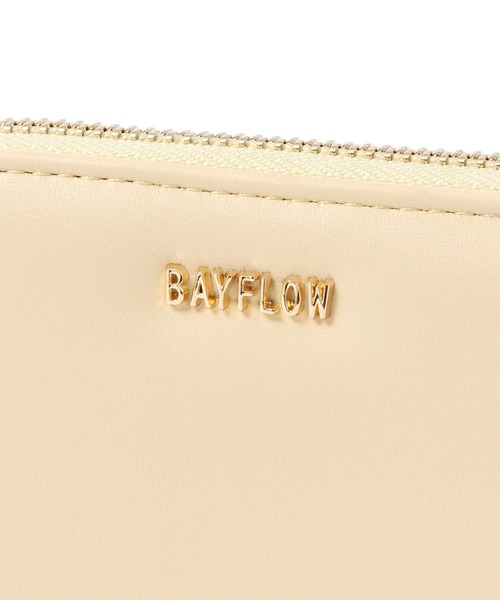 BAYFLOW(ベイフロー)の「ノットハンドルファスナーウォレット(財布・レディース・ブラック/キャメル/クリーム・FREE)」の9枚目の写真
