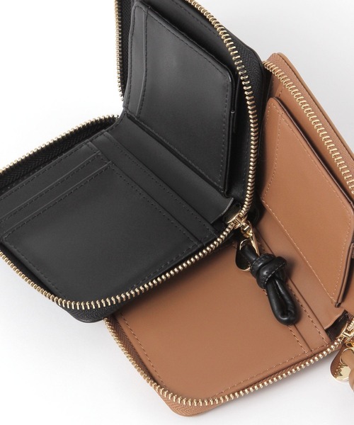 BAYFLOW(ベイフロー)の「ノットハンドルファスナーウォレット(財布・レディース・ブラック/キャメル/クリーム・FREE)」の19枚目の写真