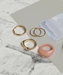 colleca la | ニュアンスフォルムリングセット(リング)