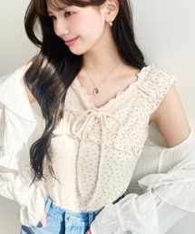 NON TOKYO フリルタンクトップ NON TOKYO/ノントーキョー】NYLON FRILL PANTS/ナイロンフリルパンツ