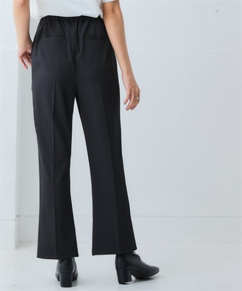 nissen（ニッセン）の「裾フレアパンツ＜大きいサイズ有＞（その他パンツ・レディース・ライトベージュ/グリーン/ブラック・S/M/L/LL/3L）」の16枚目の写真