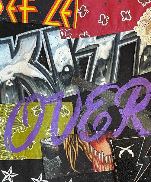 roarguns(ロアーガンズ)の「OVERDESIGN REMAKE ZIP HOODIE OD14(パーカー・メンズ・ブラック・2)」の4枚目の写真