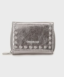 OPAQUE.CLIP（オペークドットクリップ）の「スタッズデザイン 三つ折りミニウォレット（財布）」