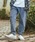 CAMBIO�i�J���r�I�j�́ump14464- Chemical Wash Indigo Tuck Sweat  Pants �X�E�F�b�g�p���c(CMP-261-001)�i�X�E�F�b�g�p���c�j�v�b�P�~�J���E�H�b�V��