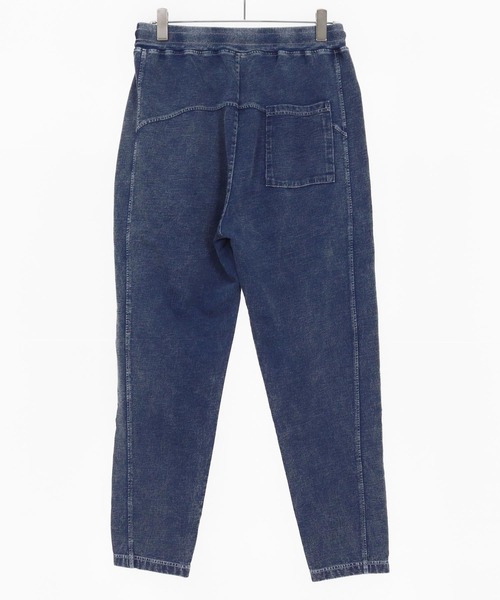CAMBIO（カンビオ）の「mp14464- Chemical Wash Indigo Tuck Sweat  Pants スウェットパンツ(CMP-261-001)（スウェットパンツ・メンズ・インディゴブルー/ケミカルウォッシュ・L/M/S）」の19枚目の写真