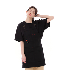 SAINTCREW（セントクルー）の「カラーバタックポイントマルチユースワークエプロン CB-1300 ブラック（エプロン）」