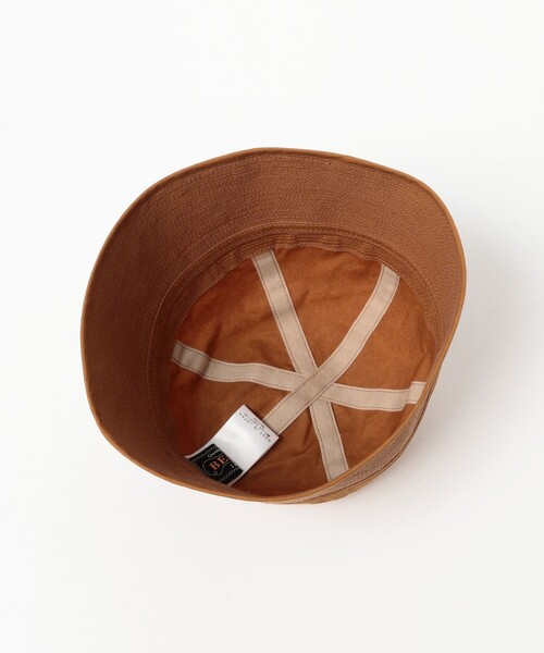 BEAMS PLUS（ビームスプラス）の「Gobb Hat Light Paraffin（ハット・メンズ・チャコールグレー/ブラウン/オフホワイト・ONE SIZE）」の17枚目の写真