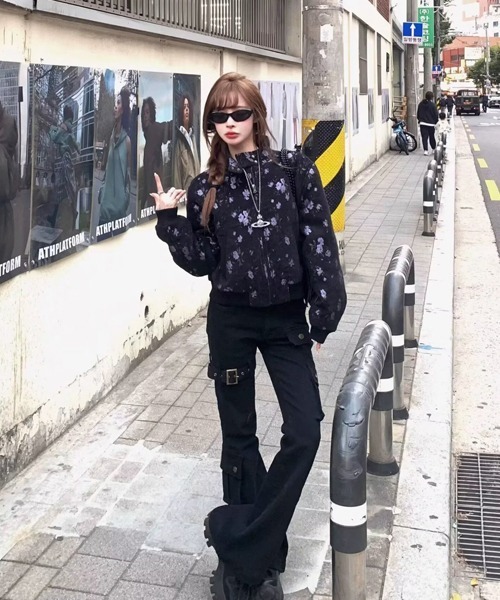 Ressaca(レサーカ)の「ベルトデザインフレアカーゴパンツ(カーゴパンツ・メンズ・ブラック・M/XL/L)」の14枚目の写真