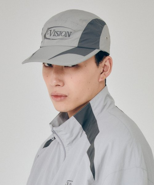 VISION STREET WEAR（ヴィジョンストリートウェア）の「VSW Blocking Wind Cap Gray（キャップ・メンズ・その他・FREE）」の5枚目の写真