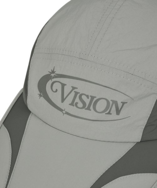 VISION STREET WEAR（ヴィジョンストリートウェア）の「VSW Blocking Wind Cap Gray（キャップ・メンズ・その他・FREE）」の6枚目の写真