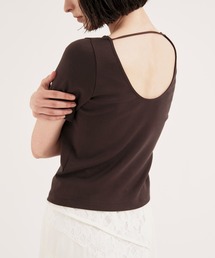 RITAN（リタン）の「【RITAN/リタン】Back Curve T-Shirt/バックカーブTシャツ（Tシャツ/カットソー）」