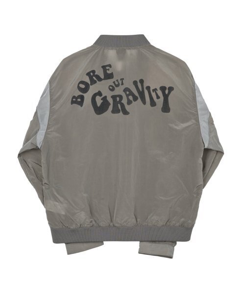 BORE OUT NYLON JUMPER GREY